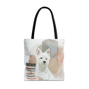 Westie Wishes Canvas Tote Bag – Stylish Dog Lover Gift & Eco-Friendly Design