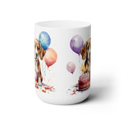 Beagle Birthday Party Mug - Adorable Dog Lover’s Gift for Pet Parents