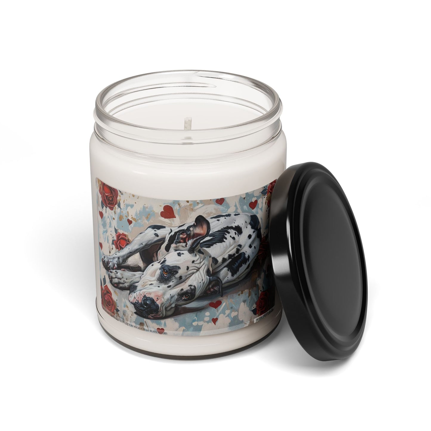 Spotted Great Dane Candle - Heartwarming Pet Lover Gift