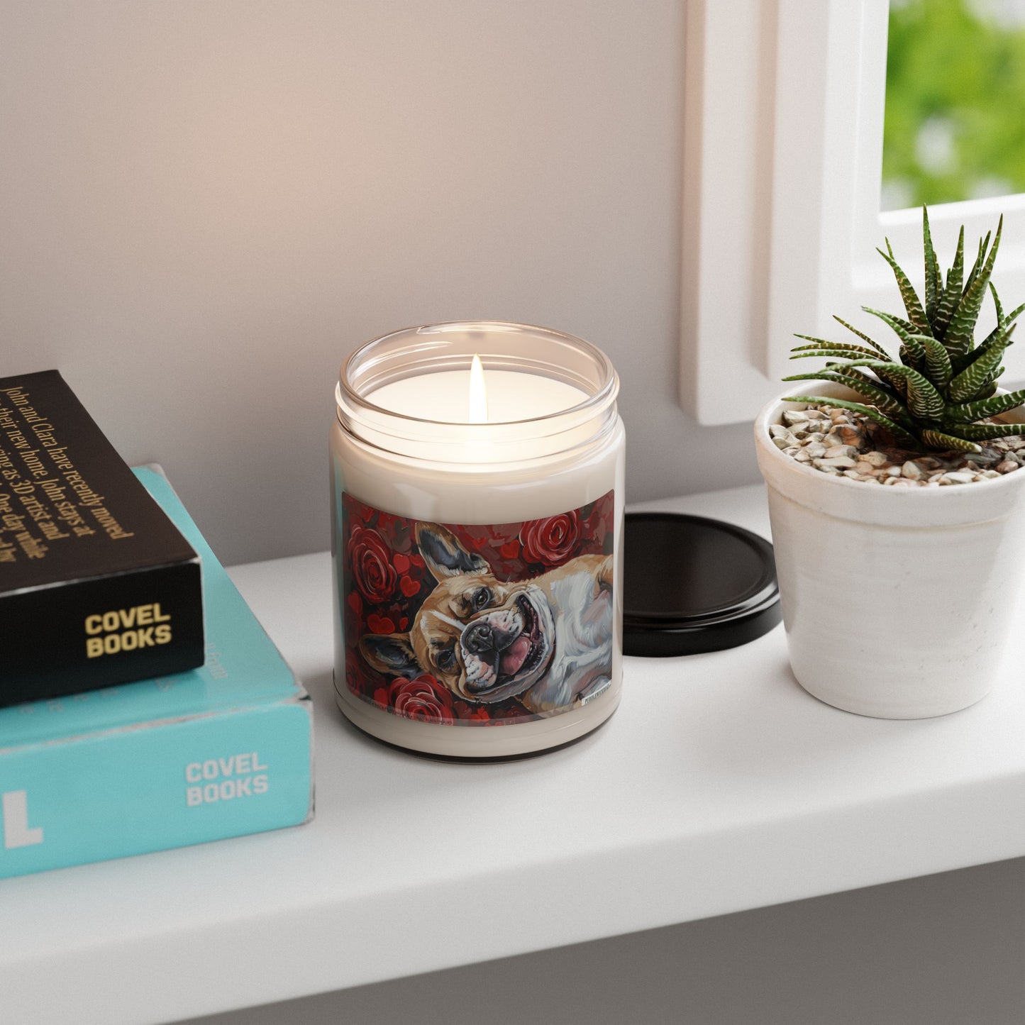 Frenchie Love Soy Candle – Adorable Dog Lover Gift