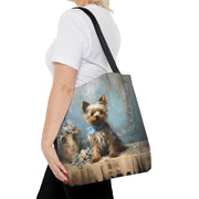 Yorkie Charm Tote Bag – Elegant Yorkshire Terrier Design