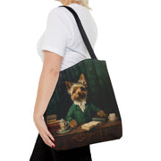 Charming Yorkshire Terrier Scholar Tote Bag – Eco-Friendly Gift for Dog Lovers