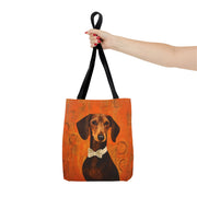 Sophisticated Dachshund Tote Bag – Stylish Canvas & Eco-Friendly