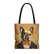 Charming French Bulldog Tote Bag - Artistic and Eco-Friendly