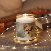 Charming Chihuahua Soy Candle – Vintage Art Dog Lover Gift