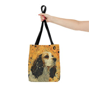 Cocker Spaniel Art Tote Bag, Vibrant Eco-Friendly Shopping Bag