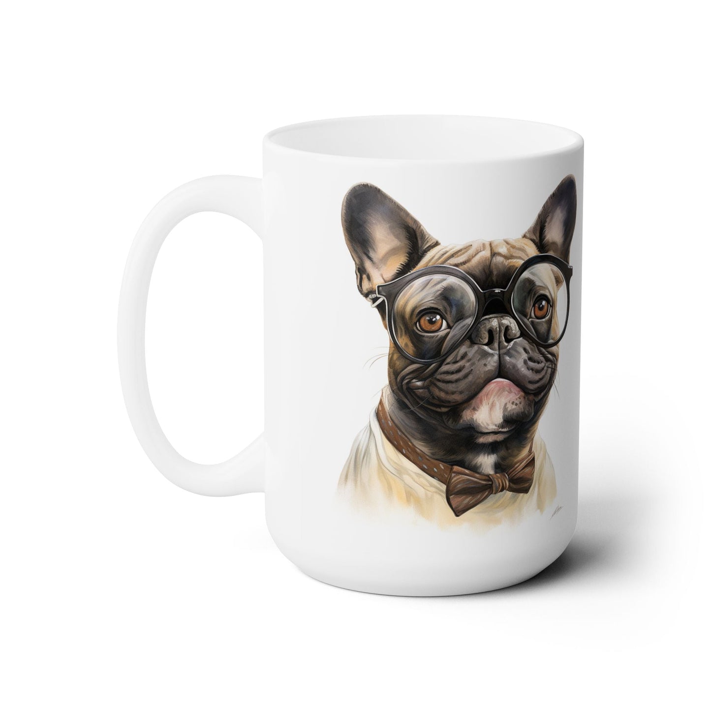 Frenchie Scholar Coffee Mug - Gift for Dog Lovers