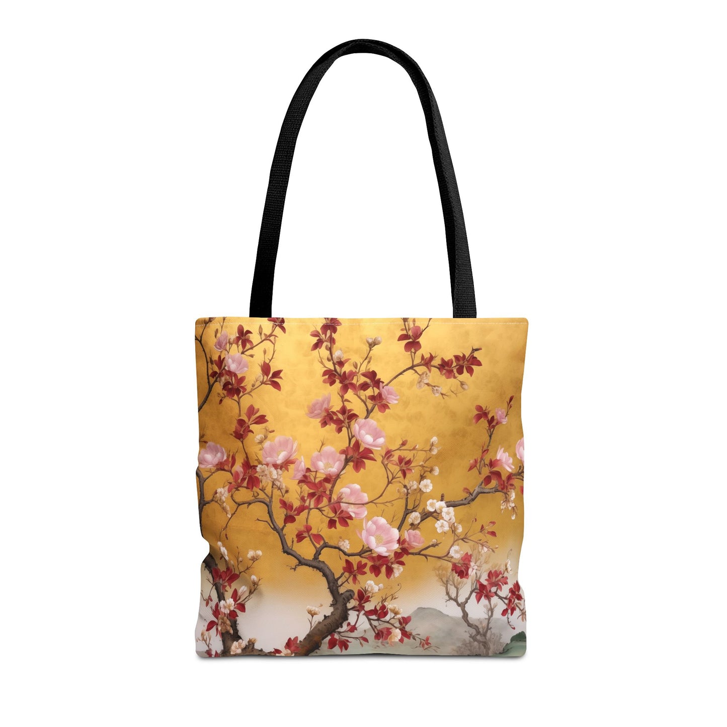 Magnolia Blossom Art Tote Bag – Elegant Floral Printed Canvas Bag