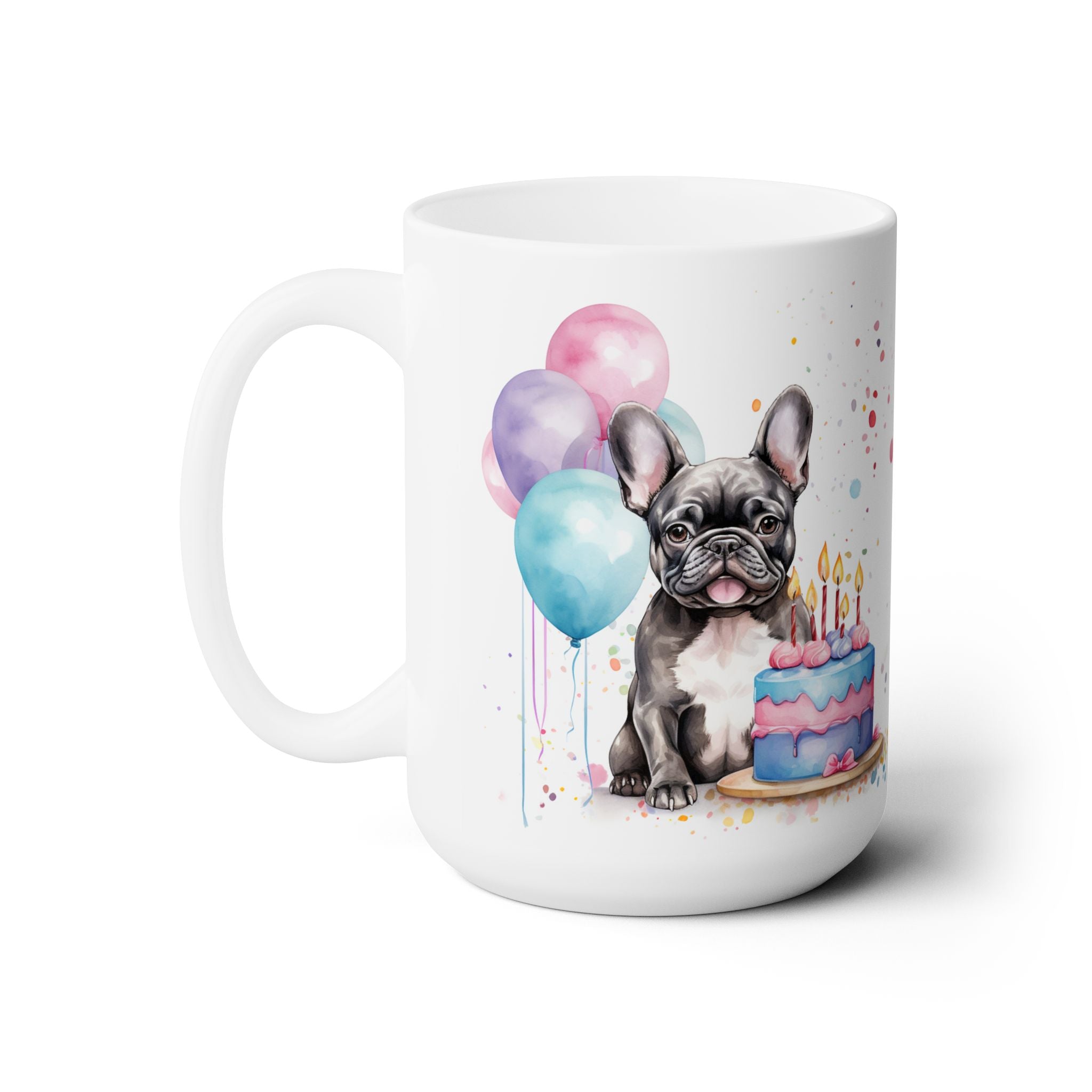 Frenchie Birthday Bash Mug - Cute Gift for Dog Lovers - Darwin & Rose