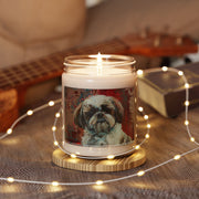 Shih Tzu Soy Candle – Artistic Dog Lover Gift, Cozy Decor Piece