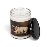 Classic Pug Candle – Vintage Art Soy Candle for Dog Lovers