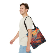 Grand Canyon Sunset Eagle Tote Bag - Eco-Friendly Nature Lover Gift