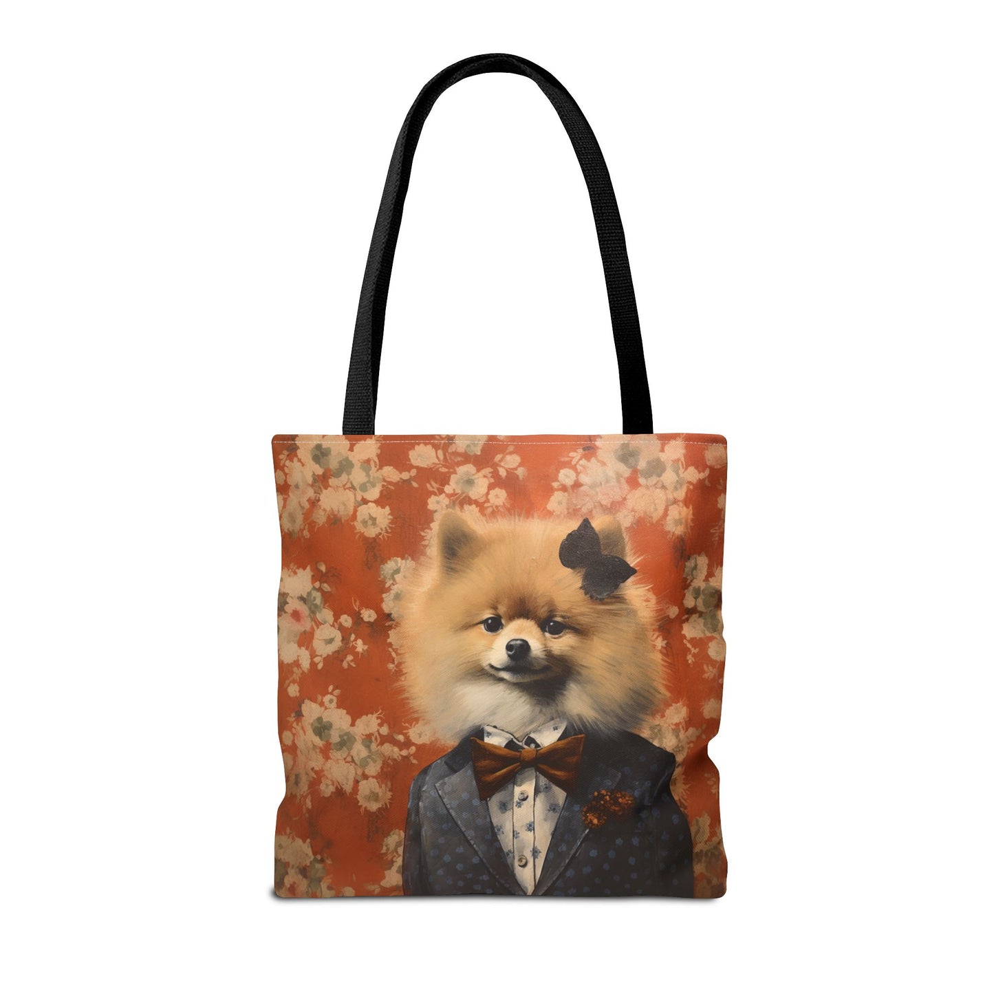 Stylish Pomeranian Tote Bag, Eco-Friendly Gift for Dog Lovers