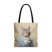 Sophisticated Maine Coon Tote Bag - Wedding-Inspired Cat Lover Gift