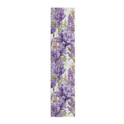 Purple Floral Table Runner | Lavender, Lilac, and Cream Décor (72" or 90")