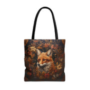 Autumn Fox Woodland Tote Bag, Eco-Friendly Shopping and Beach Bag