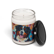 Bernese Mountain Dog Candle – Artistic Soy Candle Gift for Dog Lovers