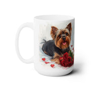 Yorkie Valentine's Mug – Adorable Yorkshire Terrier Gift for Coffee Lovers