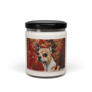 Charming Chihuahua Candle – Vintage Art Soy Gift for Dog Lovers