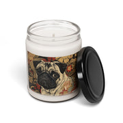 Vintage Pug Art Soy Candle – Thoughtful Gift for Dog Lovers