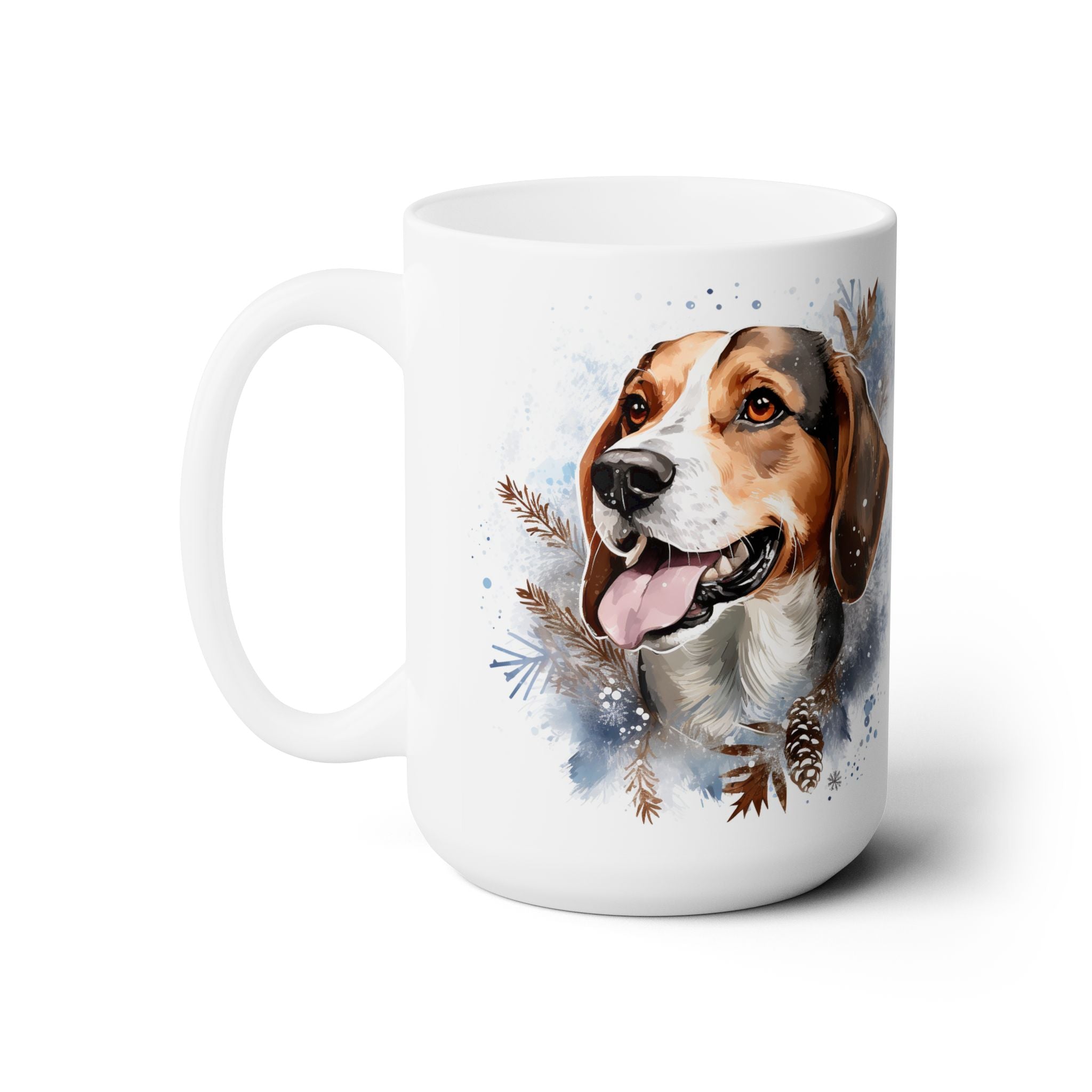 Beagle Lover Winter Coffee Mug - Perfect Gift for Dog Moms