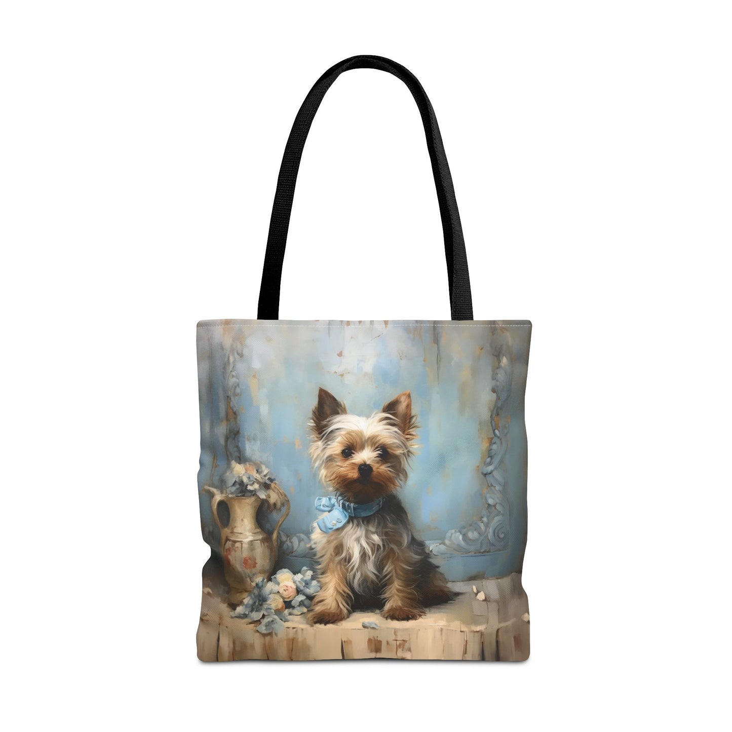 Yorkie Charm Tote Bag – Elegant Yorkshire Terrier Design