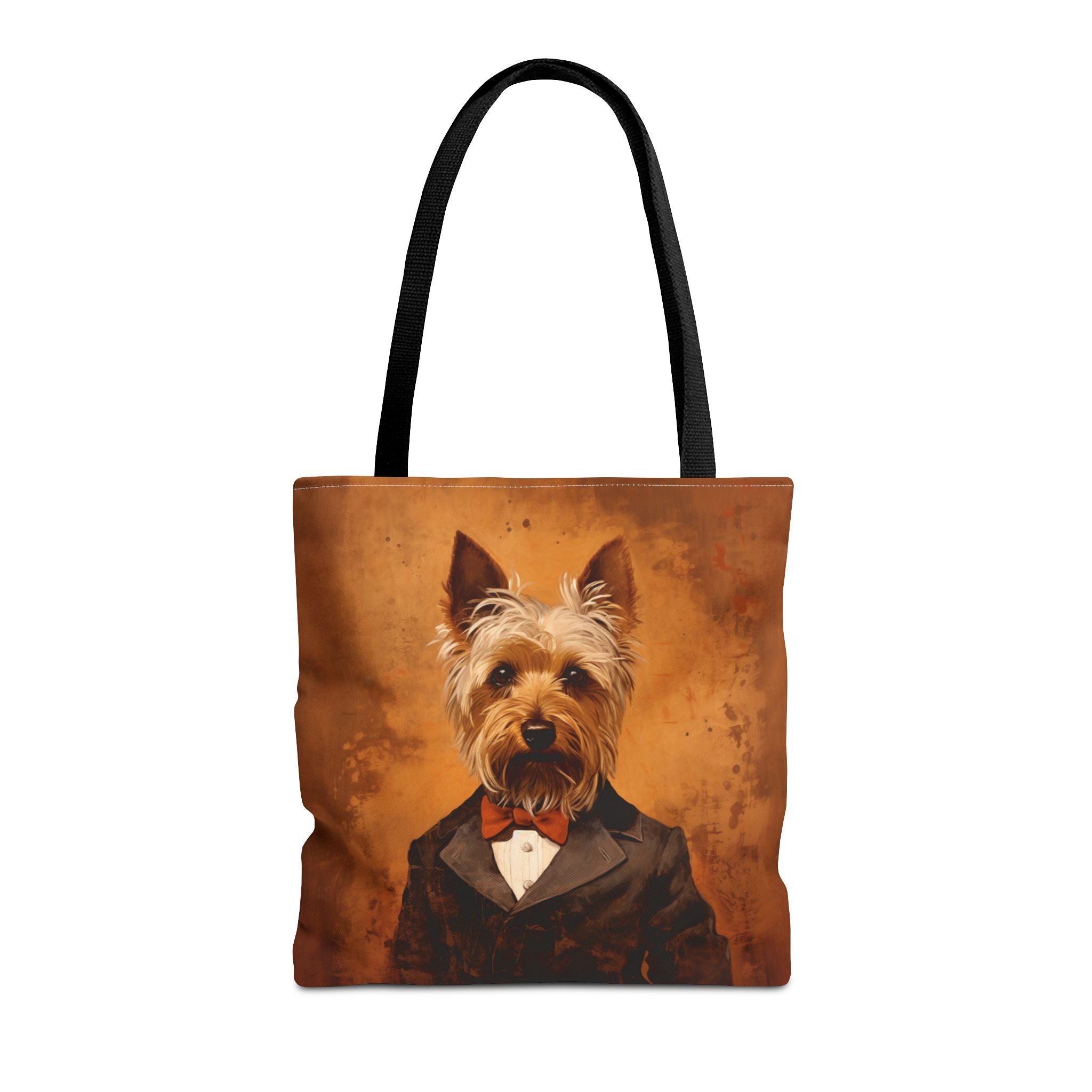 Yorkie Gentleman Tote Bag - Elegant and Eco-Friendly for Dog Lovers