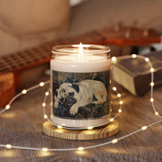 Sleeping Pug Candle – Hand-Poured Soy Wax Gift for Dog Lovers