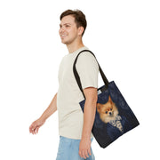 Pompous Pomeranian Tote Bag – Stylish Design for Dog Lovers