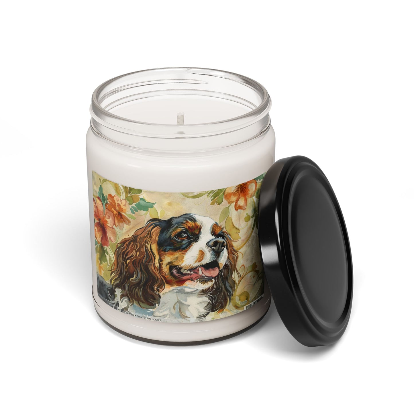 Cavalier King Charles Spaniel Candle – Vintage Pet Lover Gift