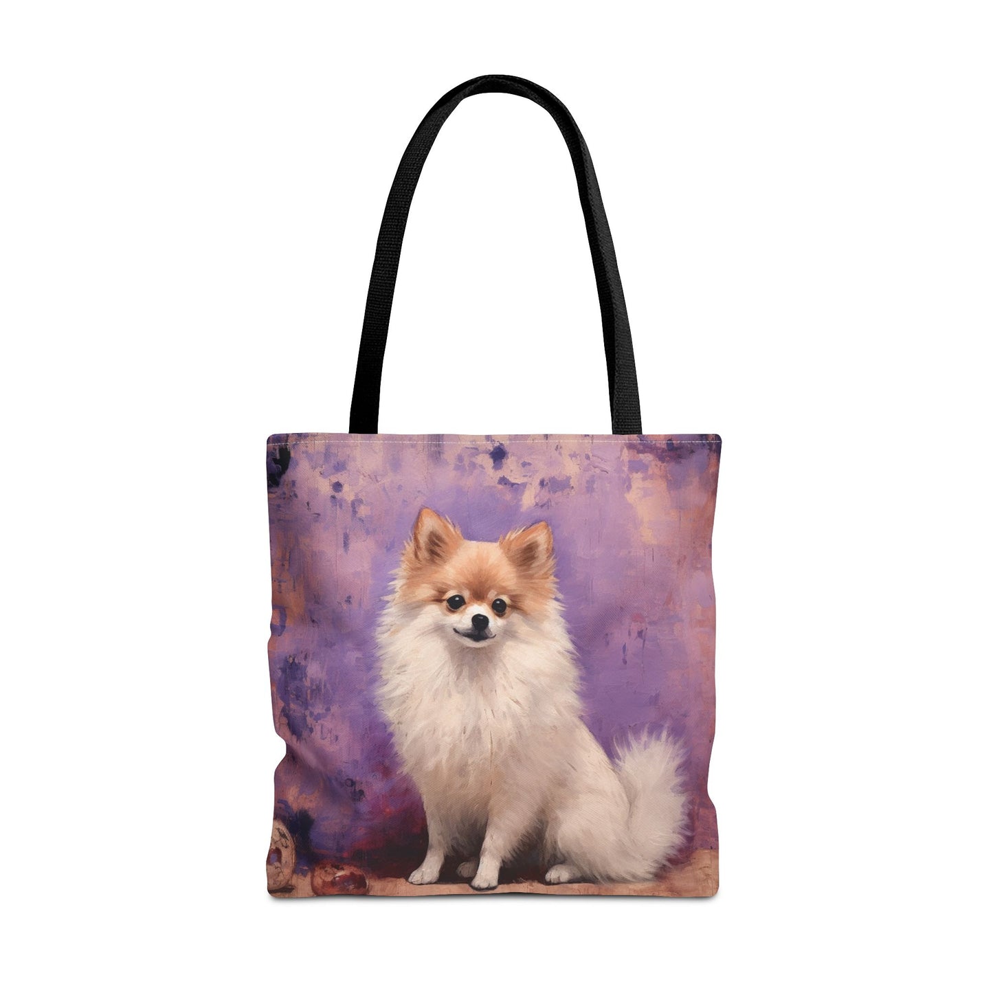 Pomeranian Canvas Tote Bag, Adorable Dog Lover's Eco Gift