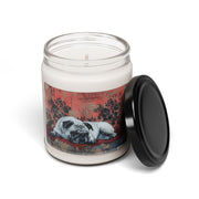 Pug Lover's Vintage Scented Candle - Cozy Dog Dad Gift