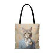 Sophisticated Maine Coon Tote Bag - Wedding-Inspired Cat Lover Gift