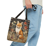 Elegant Fox Tote Bag, Nature-Inspired Eco-Friendly Carryall