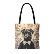 Charming Schnauzer Tote Bag – Elegant Dog Lover Gift, Eco-Friendly Carryall