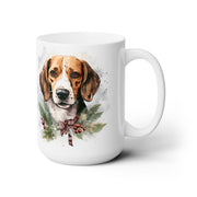 Beagle Holiday Mug - Festive Coffee Cup for Dog Lovers