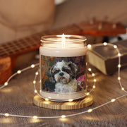 Shih Tzu Vintage Art Candle Gift for Pet Lovers and Dog Parents