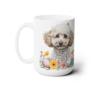 Poodle Easter Mug - Adorable Doodle Spring Coffee Cup Gift