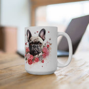 Frenchie Love Mug - French Bulldog Valentine's Gift for Dog Moms