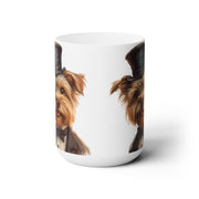 Yorkie Gentleman Mug – Yorkshire Terrier Coffee Cup, Gift for Yorkie Lovers