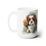 Cozy Cavalier King Charles Mug – Holiday Dog Lover Gift