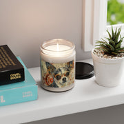 Charming Chihuahua Candle – Vintage Art Pet Lover Gift