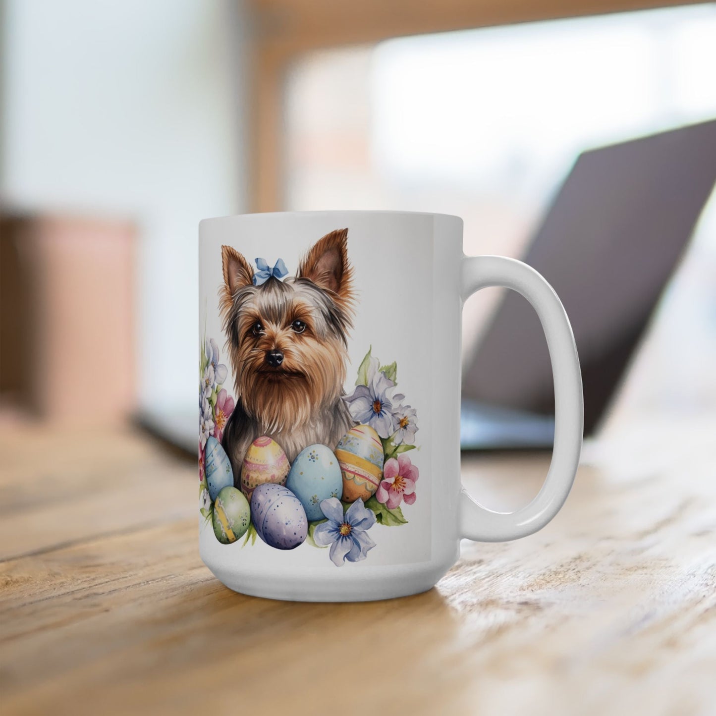 Yorkie Easter Mug – Adorable Yorkshire Terrier Gift for Dog Lovers