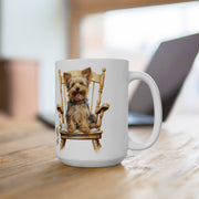 Yorkie Charm Ceramic Coffee Mug – Perfect Yorkie Lover Gift