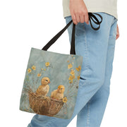 Sweet Spring Chicklings Tote Bag, Perfect for Easter and Everyday Use