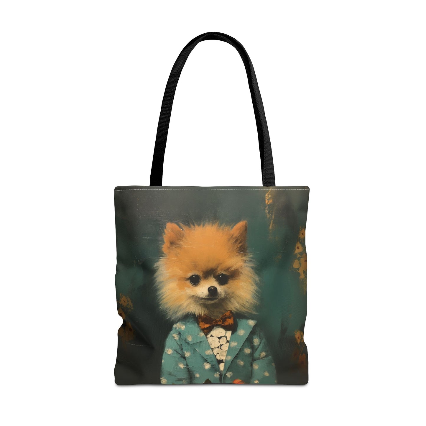 Charming Pomeranian Tote Bag – Eco-Friendly Canvas for Dog Lovers