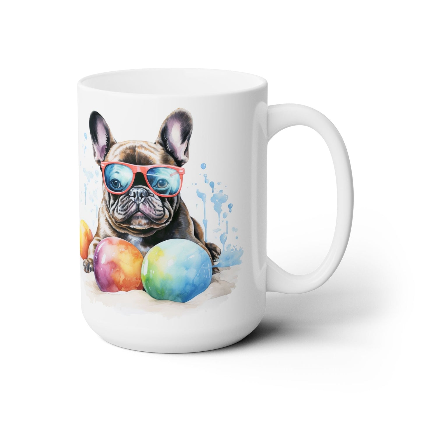 French Bulldog Easter Mug – Cute Coffee Cup for Dog Lovers