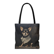 Chic Chihuahua Tote Bag – Artistic Canvas for Dog Lovers and Everyday Use