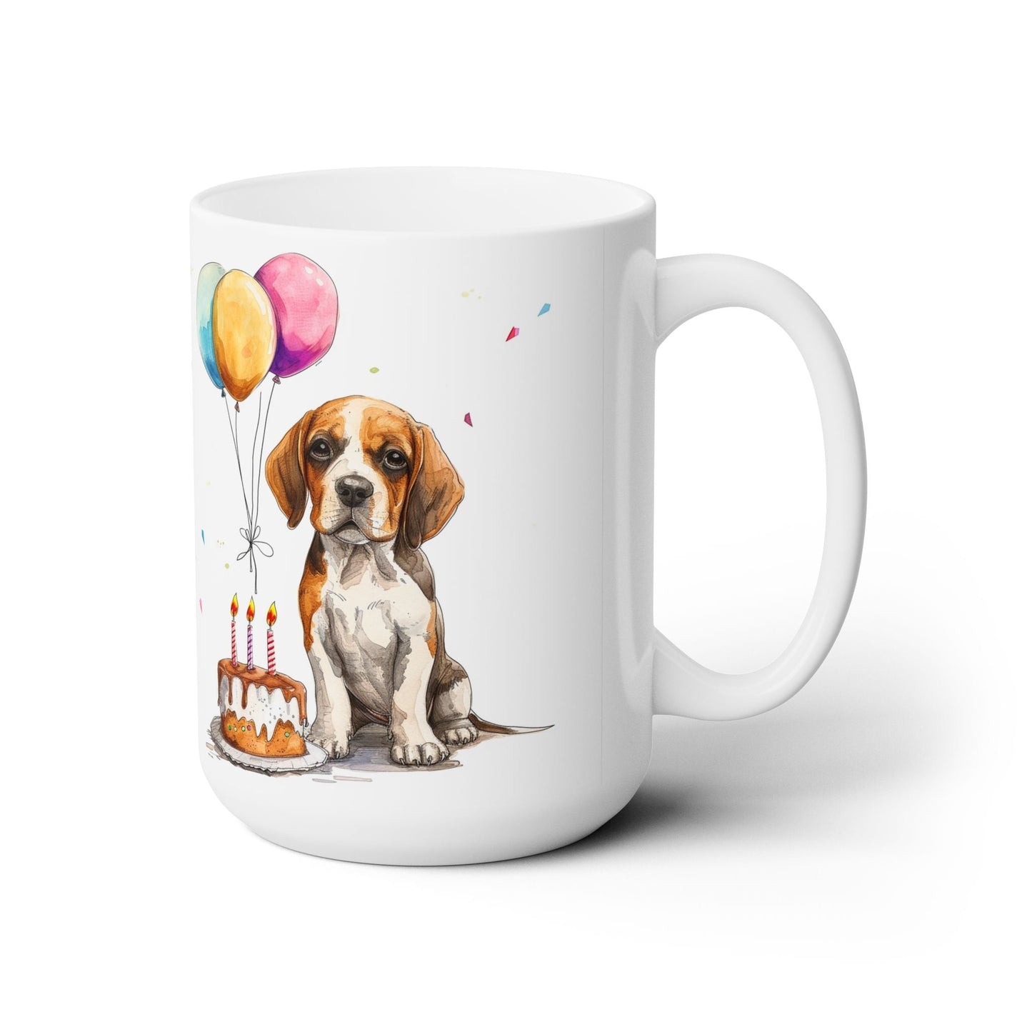 Beagle Birthday Celebration Mug – Perfect for Beagle Lovers and Pet Parents