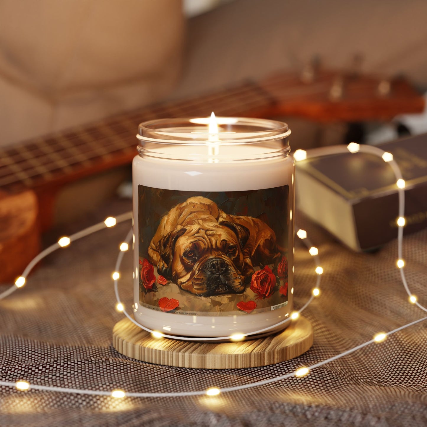 Mastiff Memorial Candle - Heartfelt Gift for Dog Lovers